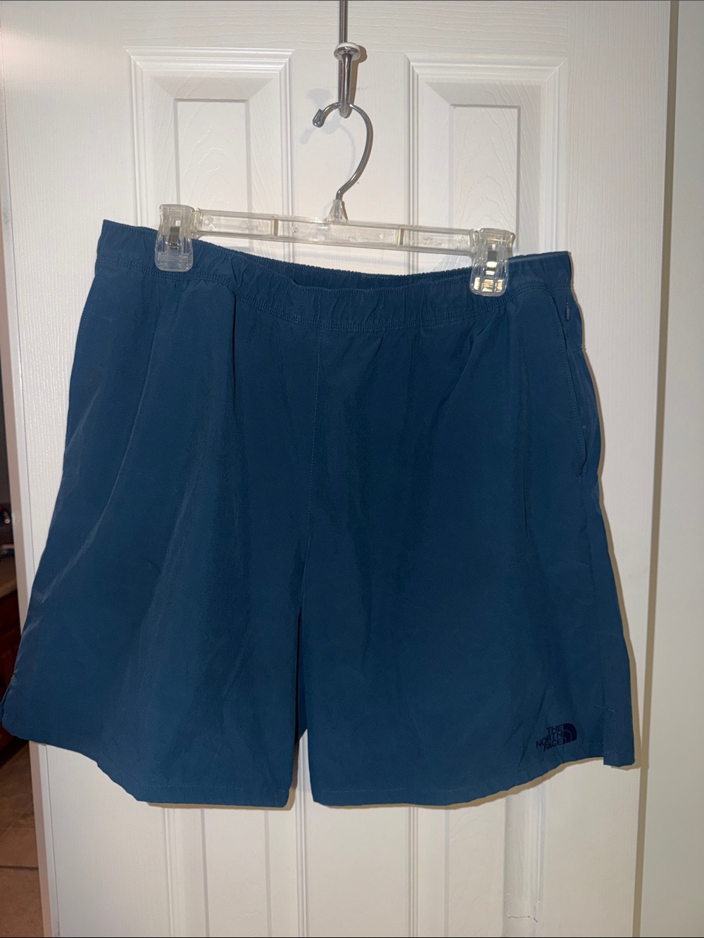 The North Face Men's Deep Teal Hybrid Athletic Swim Shorts